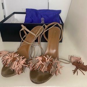 Aquazurra wild things sandals